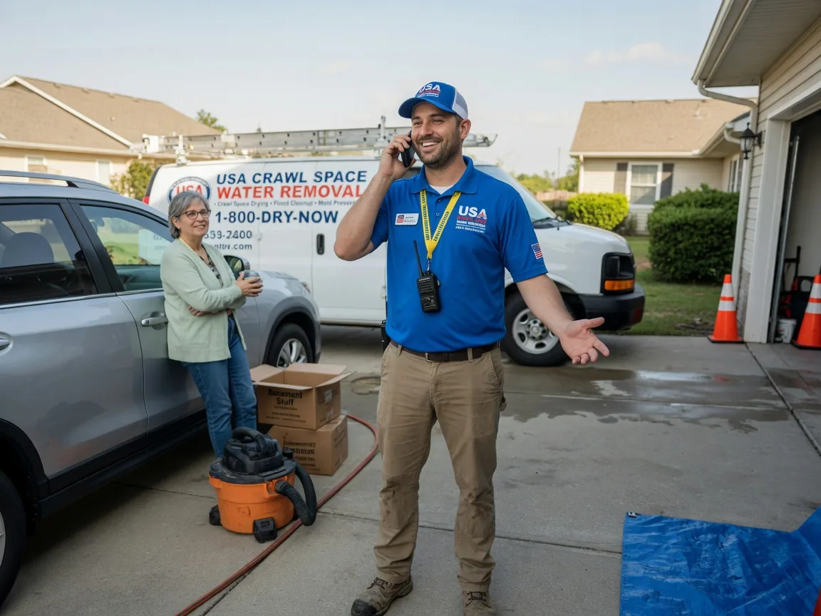 Crawl Space Water Removal Sandy Ridge, PA FAQs